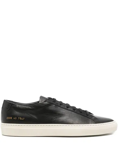 COMMON PROJECTS LEATHER LACE-UP SNEAKERS