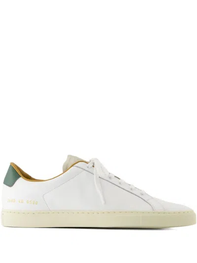 Common Projects Lace-up Low-top Sneakers In White