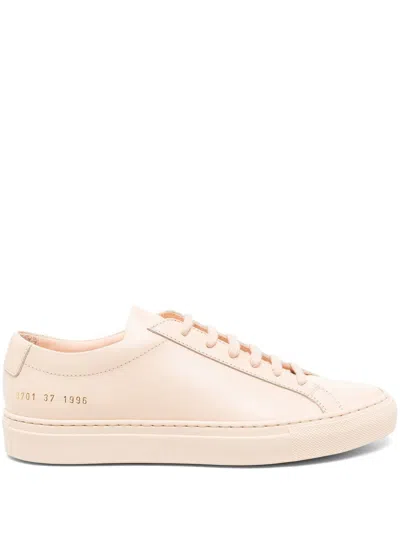COMMON PROJECTS LEATHER LOW-TOP SNEAKERS