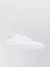 COMMON PROJECTS LEATHER LOW-TOP SNEAKERS SOLE ROUND TOE