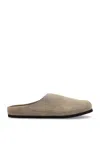 Common Projects Slip-on Suede Clogs In Neutral