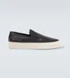 Common Projects Slip-on Sneakers Aus Leder In Schwarz