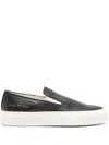 Common Projects Round Head Low-cut Casual Shoes In 黑色