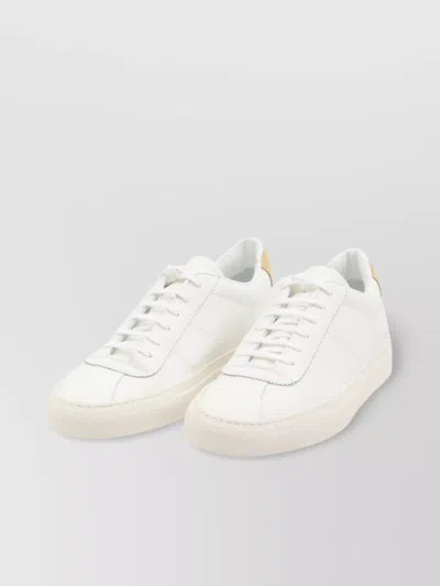 Common Projects Leather Sneakers Beige Inserts