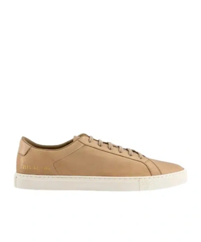 COMMON PROJECTS COMMON PROJECTS ROUND TOE LACE-UP SNEAKERS