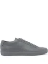 Common Projects Leather Low Top Sneakers In Grey