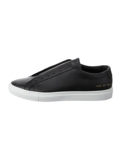 Pre-owned Common Projects Leather Sneakers In Multi