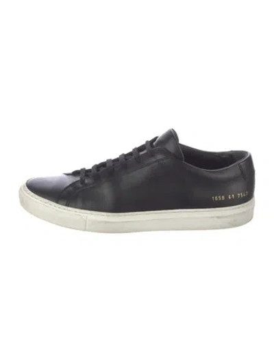 Pre-owned Common Projects Leather Sneakers In Multi
