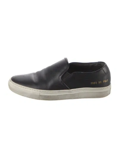 Pre-owned Common Projects Leather Sneakers In Multi