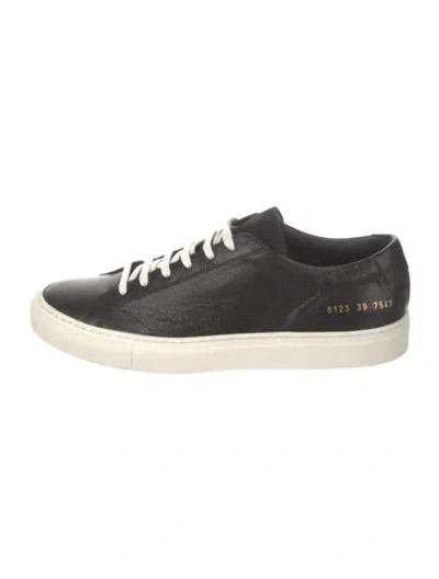 Pre-owned Common Projects Leather Sneakers In Multi