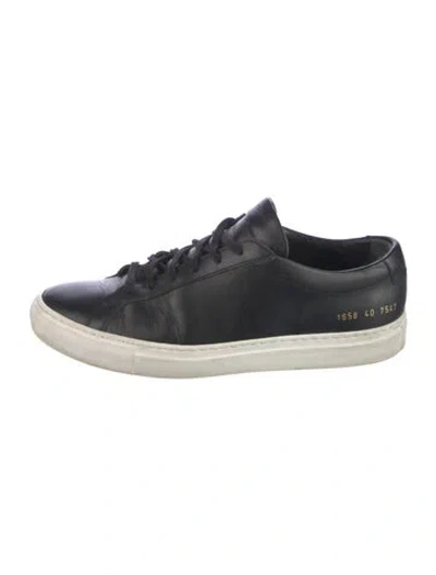 Pre-owned Common Projects Leather Sneakers In Multi