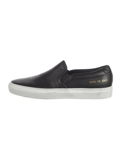Pre-owned Common Projects Leather Sneakers In Multi