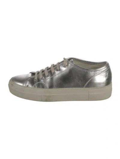 Pre-owned Common Projects Leather Sneakers In Multi