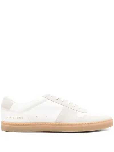 Common Projects Leather Trainers In Neutrals