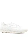 Common Projects Leather Sneakers In Weiss