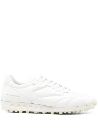Common Projects Leather Trainers In White
