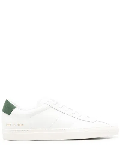 Common Projects Leather Sneakers In White