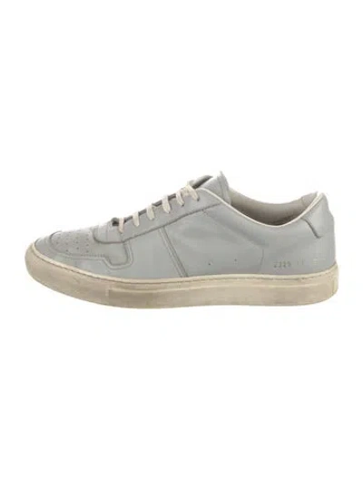 Pre-owned Common Projects Leather Sneakers In White