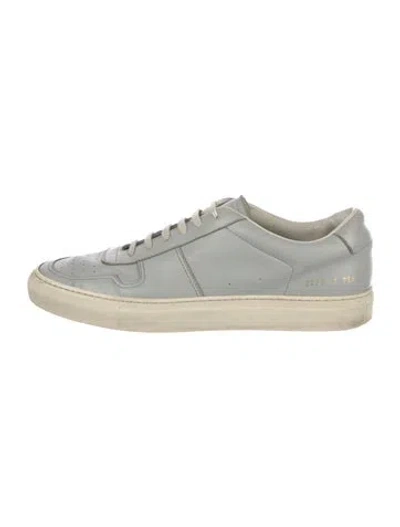 Pre-owned Common Projects Leather Sneakers In White
