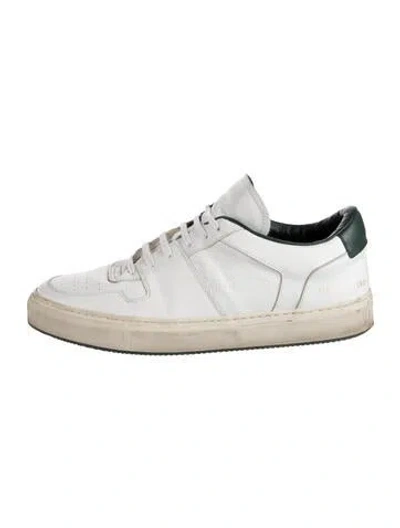 Pre-owned Common Projects Leather Sneakers In White