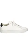 Common Projects Low Top Leather Sneakers With Flatform Sole In White