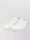 Common Projects Leather Sneakers With Suede Inserts