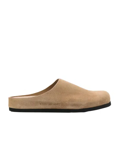 COMMON PROJECTS LOGO FLAT MULES