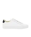 Common Projects Low Top Leather Sneakers With Flatform Sole In White