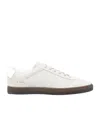 Common Projects Logo Lace-up Low-top Casual Shoes In White