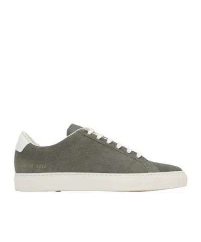 Common Projects Logo-lacing Low-cut Casual Shoes In White
