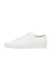 Common Projects Logo-lacing Low-cut Casual Sneakers In White