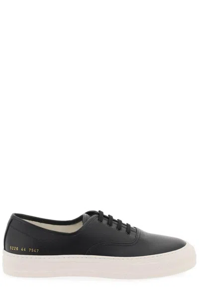 Common Projects Low Top Sneakers In Black (black)