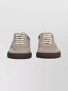 Common Projects Low-top Sneakers With Suede And Rubber In Multi