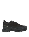 Common Projects Track Hiker Rubber-trimmed Suede Sneakers In Black