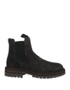 Common Projects Man Ankle Boots Black Size 9 Leather