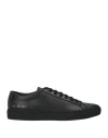 Common Projects Man Sneakers Black Size 7 Leather