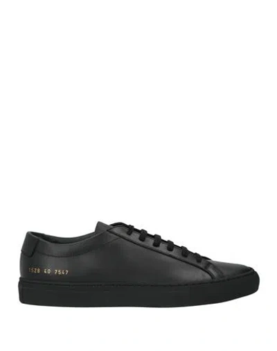 Common Projects Article 1528 Original Leather Achilles Low In Black