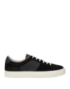 Common Projects Bball Duo Leather And Suede Sneakers In Black