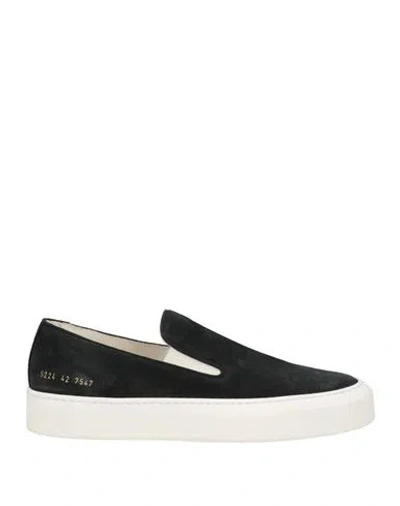 Common Projects Man Sneakers Black Size 9 Leather
