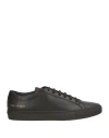 Common Projects Man Sneakers Dark Brown Size 9 Soft Leather