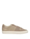 Common Projects Man Sneakers Light Brown Size 9 Leather In Beige