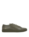 Common Projects Man Sneakers Military Green Size 10 Leather