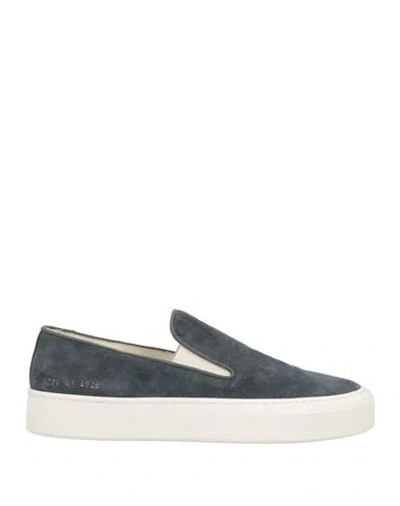 Common Projects Man Sneakers Navy Size 9 Leather