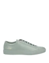 Common Projects Green Original Achilles Low Sneakers In Sage Green