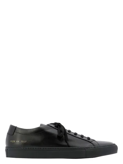 Common Projects Men's Achilles Low Sneakers In Black