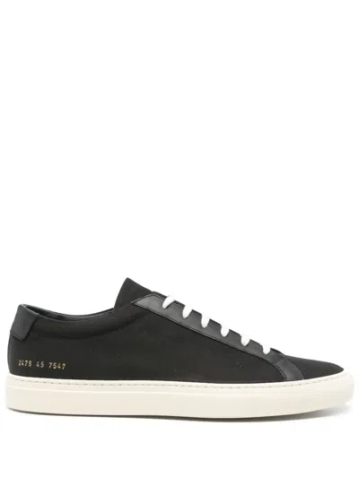 Common Projects Men Achilles Sneakers In Black