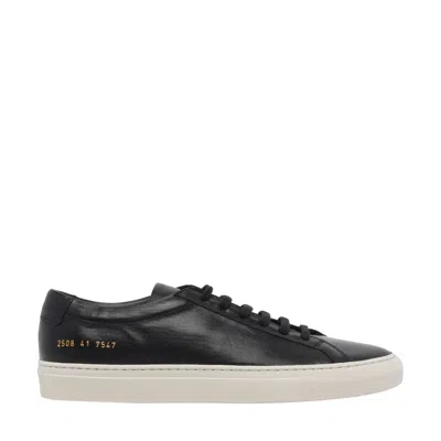 Common Projects Men Achilles Sneakers In Black