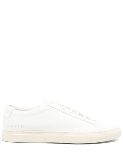 Common Projects Men Achilles Sneakers In White