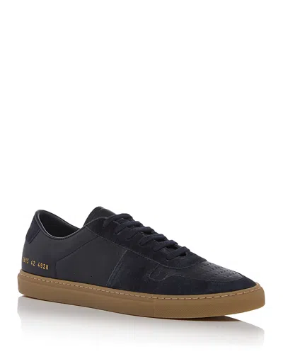 Common Projects Men's Bball Duo Sneakers In Blue