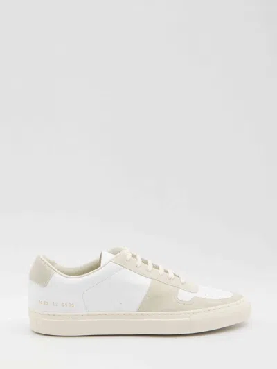 Common Projects Men Bball Duo Sneakers In White
